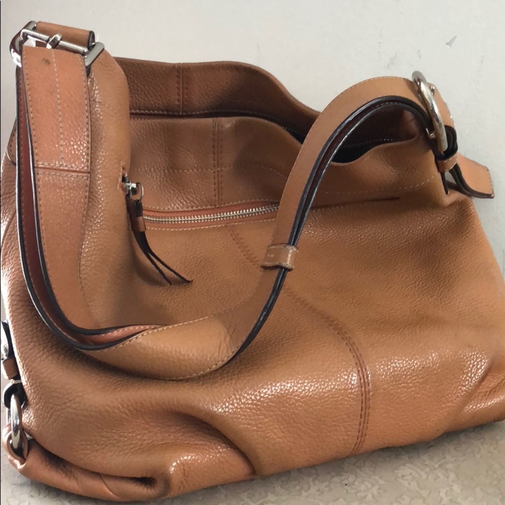 Authentic Coach Signature Hobo